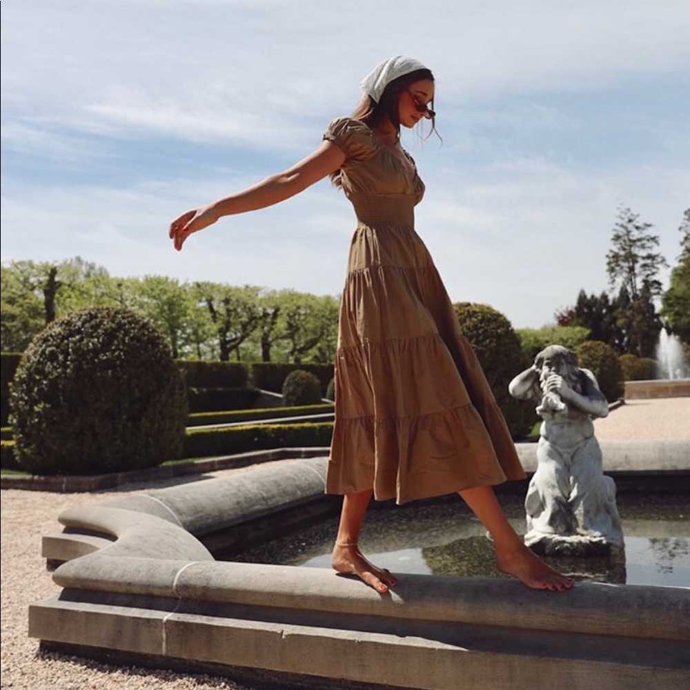 Danielle bernstein poplin dress